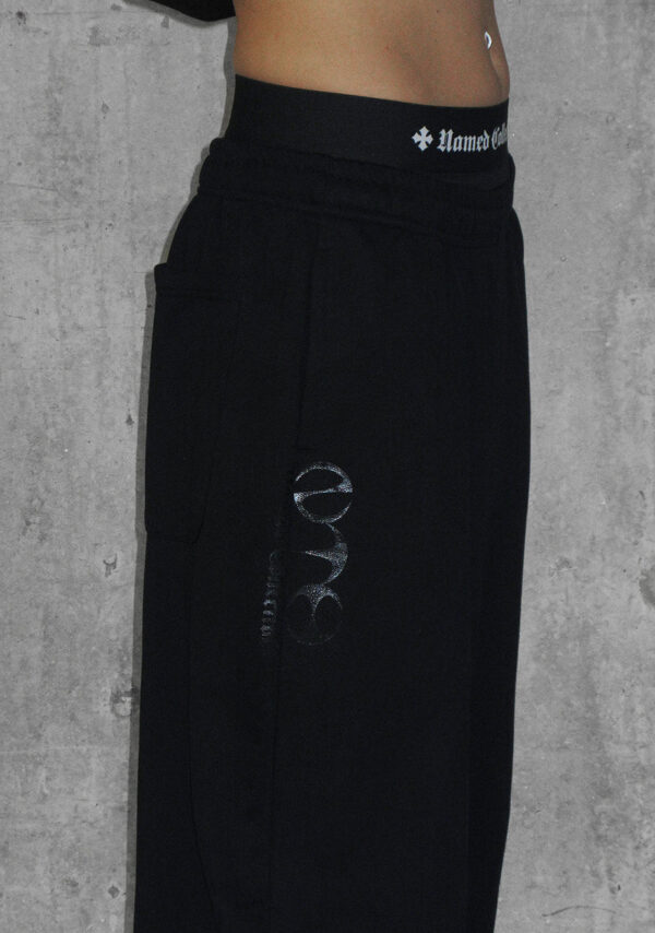 Nth Active Oversized Sweatpants Black-4