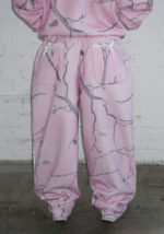 Prey Faux Fur ZIP Tracksuit Pink Camo (Detachable Fur)-4
