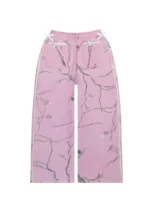 Prey Oversized Sweatpants Pink Camo
