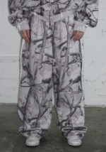 Prey Oversized Sweatpants Snow-2