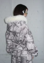 Prey Oversized Sweatpants Snow-3