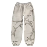 Thorn Rhinestone Sweatpants Bone