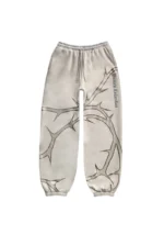 Thorn Rhinestone Sweatpants Bone