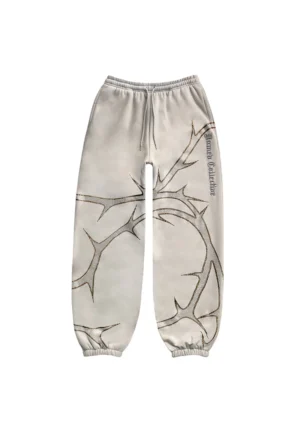 Thorn Rhinestone Sweatpants Bone