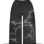 Thorn Rhinestone Sweatpants Charcoal