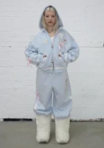Whisper Oversized Sweatpants Baby Blue-1