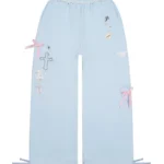 Whisper Oversized Sweatpants Baby Blue