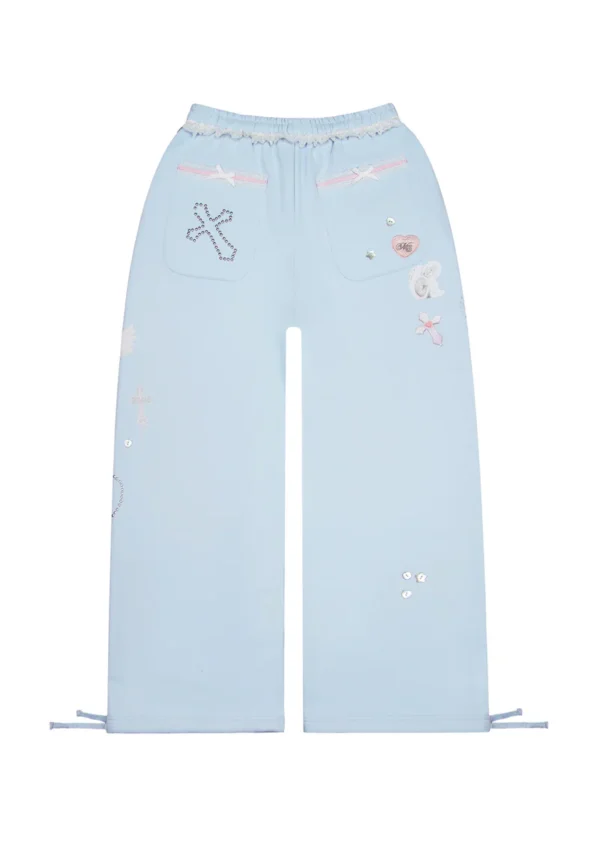 Whisper Oversized Sweatpants Baby Blue-7