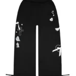 Whisper Oversized Sweatpants Black