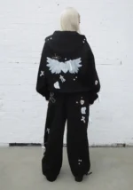 Whisper Oversized Sweatpants Black-2