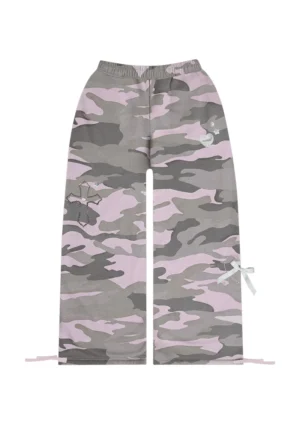 Whisper Oversized Sweatpants Pastel Camo