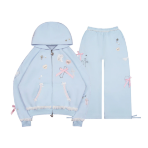 Whisper ZIP Tracksuit Baby Blue