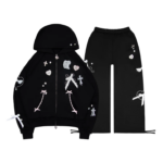 Whisper ZIP Tracksuit Black