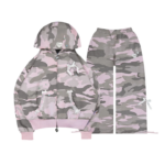 Whisper ZIP Tracksuit Pastel Camo