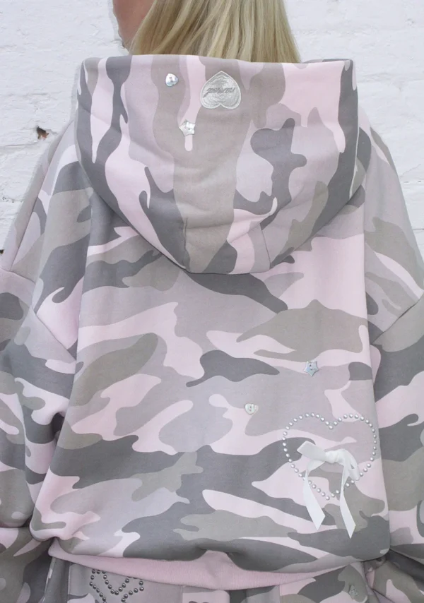 Whisper ZIP Tracksuit Pastel Camo-2