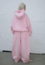 X-rated Oversized Sweatpants Baby Pink-2