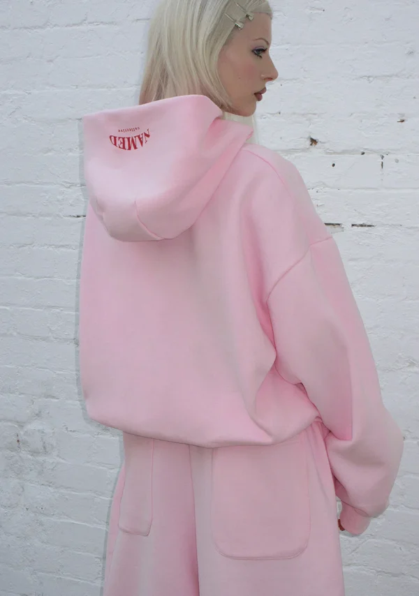 X-rated Oversized Sweatpants Baby Pink-4