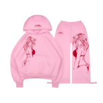 X-rated Pullover Tracksuit Baby Pink